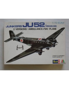Junkers Ju-52/3m G5/G9 2 VERSIONES AMBULANCIA/SKI PLANE