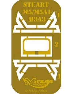 M5A1 amerykański czołg lekki 3 Dyw. Panc. Normandia,... 2