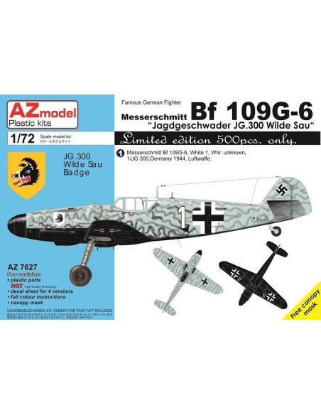 Messerschmitt Bf 109G-6 "Jagdgeschwader JG.300 Wilde Sau"