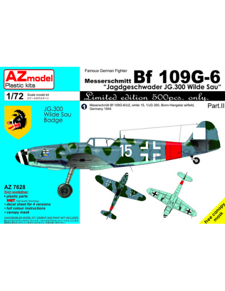 Bf 109G-6 JG.300 Pt.III – LIMITED EDITION