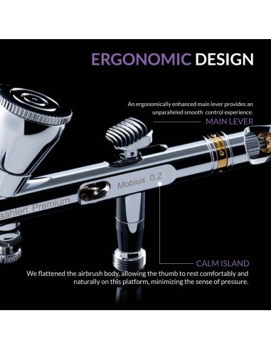 Airbrush Premium Series GHPM-Mobius 0.2mm