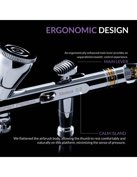 Airbrush Premium Series GHPM-Mobius 0.2mm