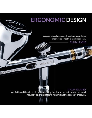 Airbrush Premium Series GHPM-Mobius 0.3mm