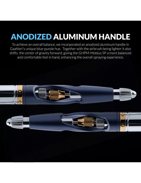 Premium Series – GHPM Mobius SP Suction Feed Airbrush (0.3 & 0.5mm)