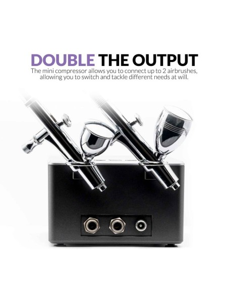 Aerografo Gaahleri GTS-06 con compresor