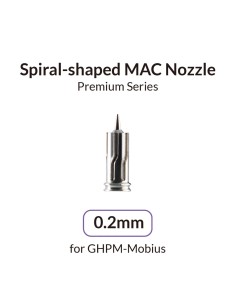Airbrush 0.2mm Spiral-shaped Nozzle for Premium Mobius