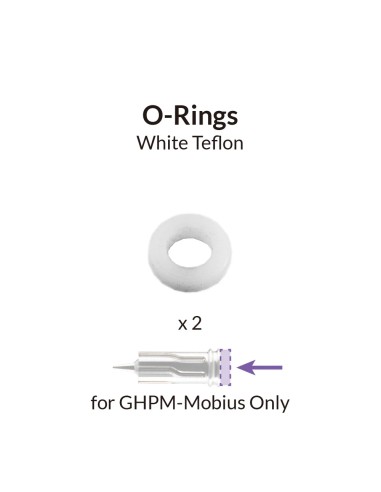 Airbrush White O-Rings only for Premium Mobius