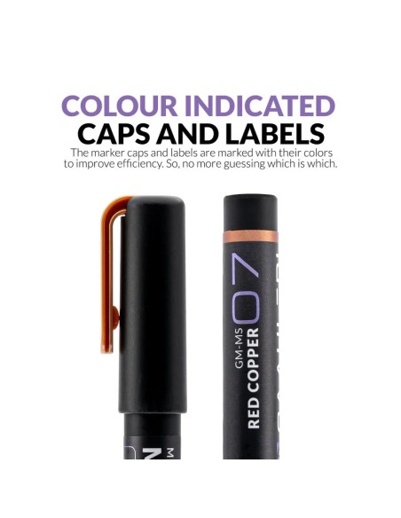 Metallic Series Markers Red Copper