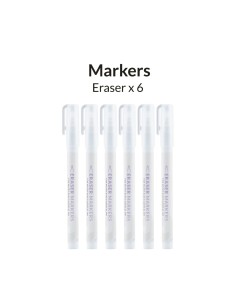 Metallic Series Markers  Eraser- 1 UNIDAD