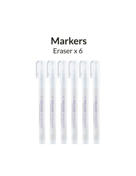 Metallic Series Markers  Eraser- 1 UNIDAD