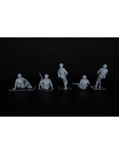 Brisith Tank Riders NW Europe (With Resin Heads) 2