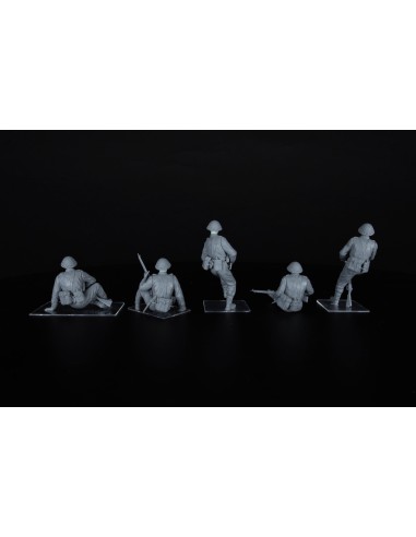 Brisith Tank Riders NW Europe (With Resin Heads)