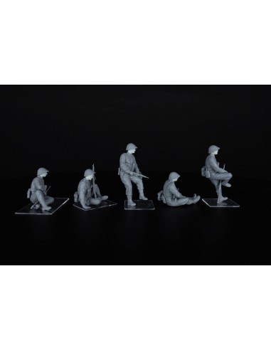 Brisith Tank Riders NW Europe (With Resin Heads)