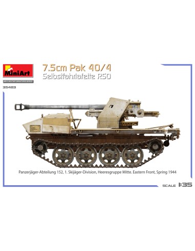 Selbstfahrlafette RSO 7,5cm Pak 40/4