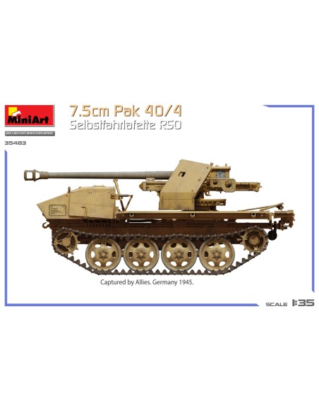 Selbstfahrlafette RSO 7,5cm Pak 40/4