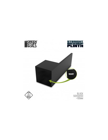 PEDESTAL CON TRASERA RECTA 5x5x5