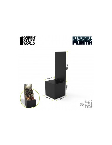 PEDESTAL CON TRASERA RECTA 5x5x5