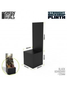 PEDESTAL CON TRASERA RECTA 6x6x6