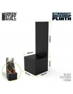 PEDESTAL CON TRASERA RECTA 7x7x6