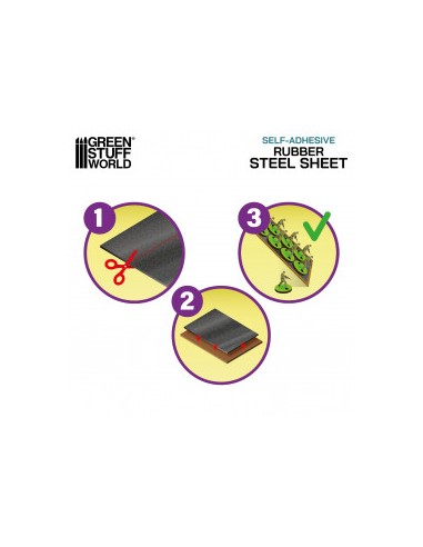 SET PLANCHA IMÁN A4 + GOMA METAL A4