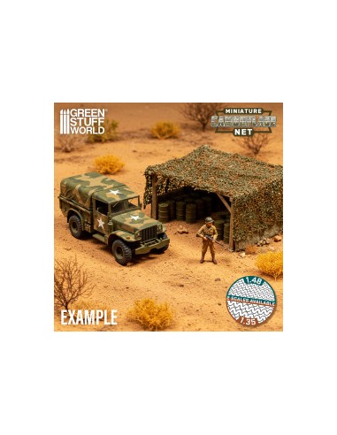 RED DE CAMUFLAJE 1/35 - VERDE
