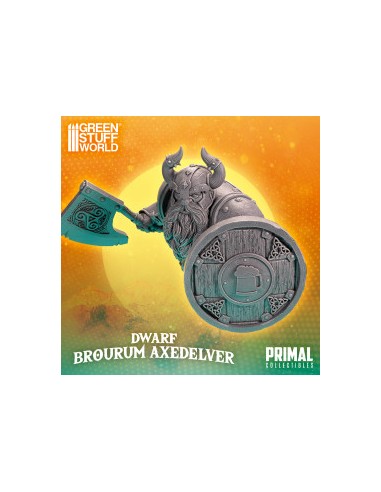 PRIMAL Collectibles - Brourum Axedelver el Enano