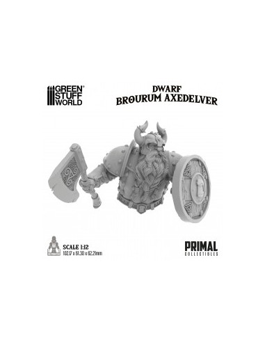 PRIMAL Collectibles - Brourum Axedelver el Enano