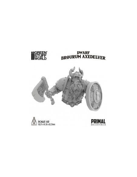PRIMAL Collectibles - Brourum Axedelver el Enano