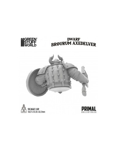 PRIMAL Collectibles - Brourum Axedelver el Enano