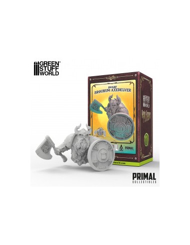 PRIMAL Collectibles - Brourum Axedelver el Enano