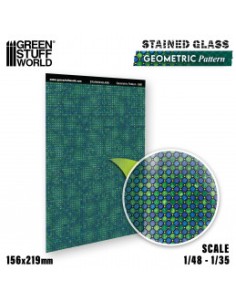 Vidrieras - Motivos de diamantes 2