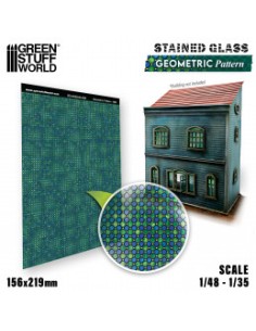 Vidrieras - Motivos de diamantes