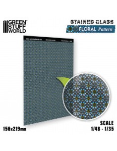 Vidrieras - Motivos florales 2