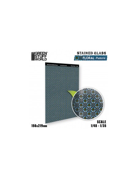 Vidrieras - Motivos florales