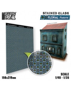 Vidrieras - Motivos florales