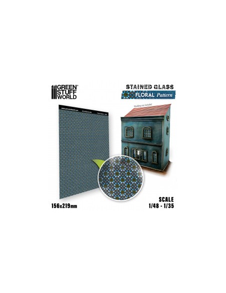 Vidrieras - Motivos florales