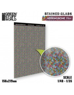 Vidrieras - Motivos en espiga 2