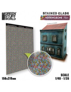 Vidrieras - Motivos en espiga