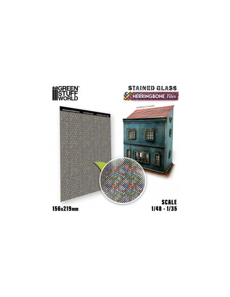 Vidrieras - Motivos en espiga