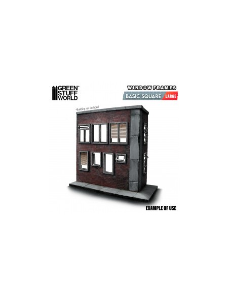 Ventanas Cuadradas Básicas - Grandes
