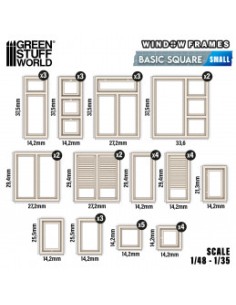 Ventanas Cuadradas Básicas - Pequeñas 2