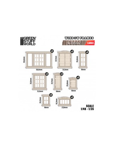 Ventanas Clásicas - Grandes