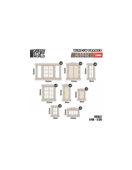 Ventanas Clásicas - Grandes