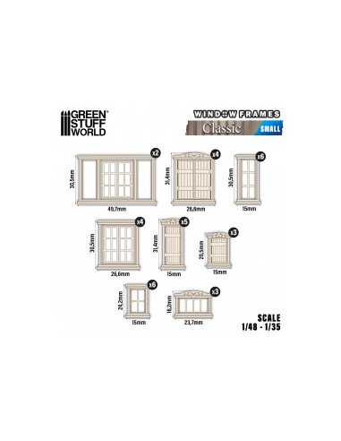 Ventanas Clásicas - Pequeñas