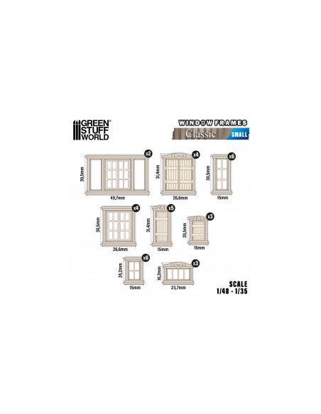 Ventanas Clásicas - Pequeñas