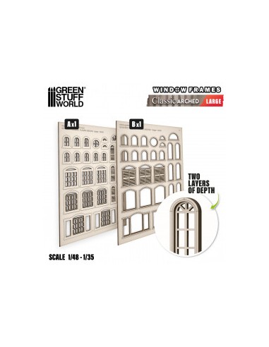 Ventanas Clásicas en arco - Grandes