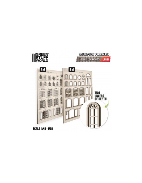 Ventanas Clásicas en arco - Grandes