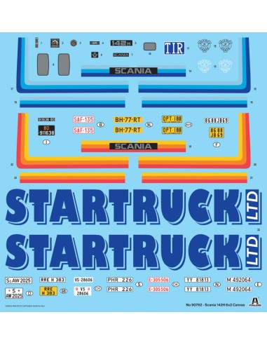 Scania 142H 6x2 Canvas