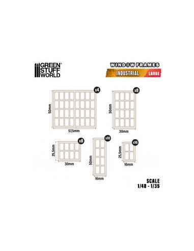 Ventanas Industriales - Grandes