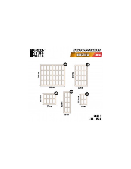 Ventanas Industriales - Grandes